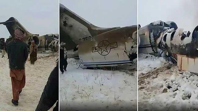 Taliban'ın düşürdüğü uçak sonrası ABD'den flaş açıklama!