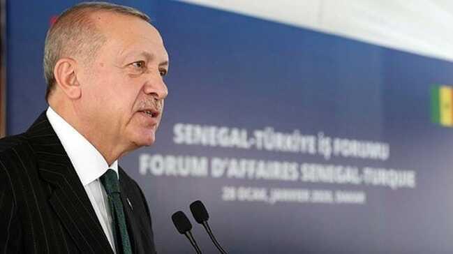 Başkan Erdoğan iş adamlarına çağrıda bulundu ve ekledi:Hedef 1 milyar dolar