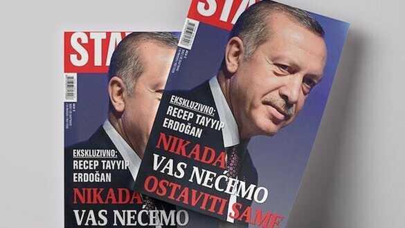 Başkan Erdoğan Stav Dergisi'ne mülakat verdi: Bu duruma seyirci kalamayız