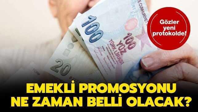 Emekliye promosyon ne zaman verilecek"
