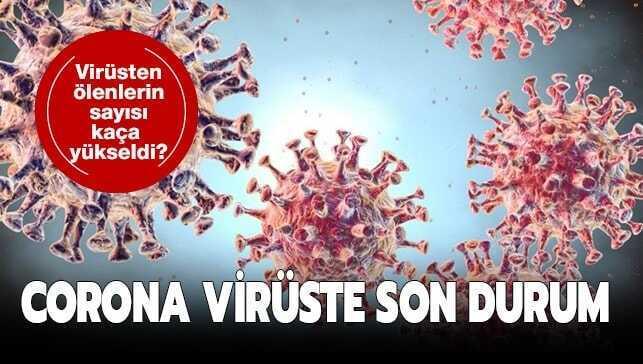 Corona virüsünden ölenlerin sayısı nedir"