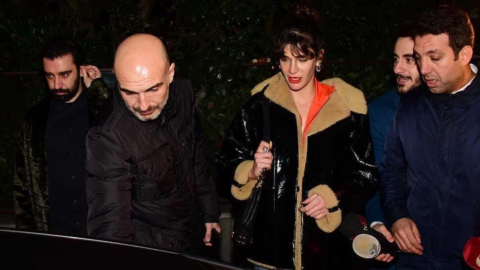 Berk Suyabatmaz ve Berrak Tüzünataç sabaha kadar eğlendi