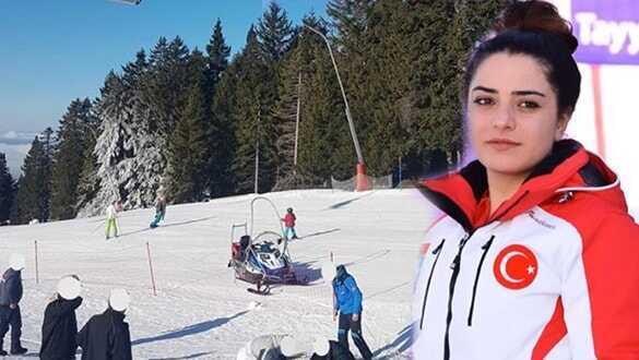 Milli kayakçı yarışma için gittiği ülkede kahraman oldu