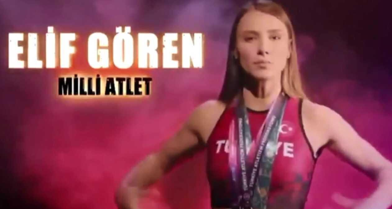 Survivor Elif Gören kimdir" Milli atlet Elif Gören kaç yaşında, nereli"