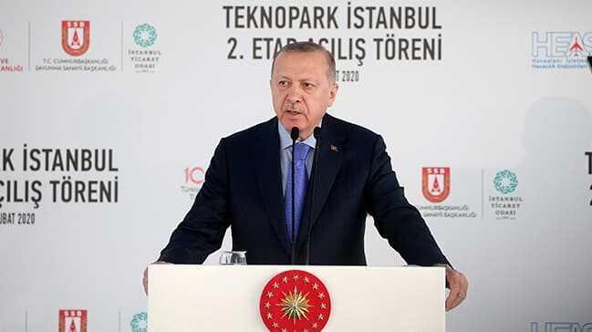 Başkan Erdoğan'dan 'Teknopark' paylaşımı
