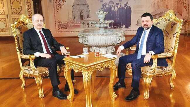 Numan Kurtulmuş, Melik Yiğitel'e konuştu: FETÖ'yle söylem birliği yapanlar siyasi ayaktır