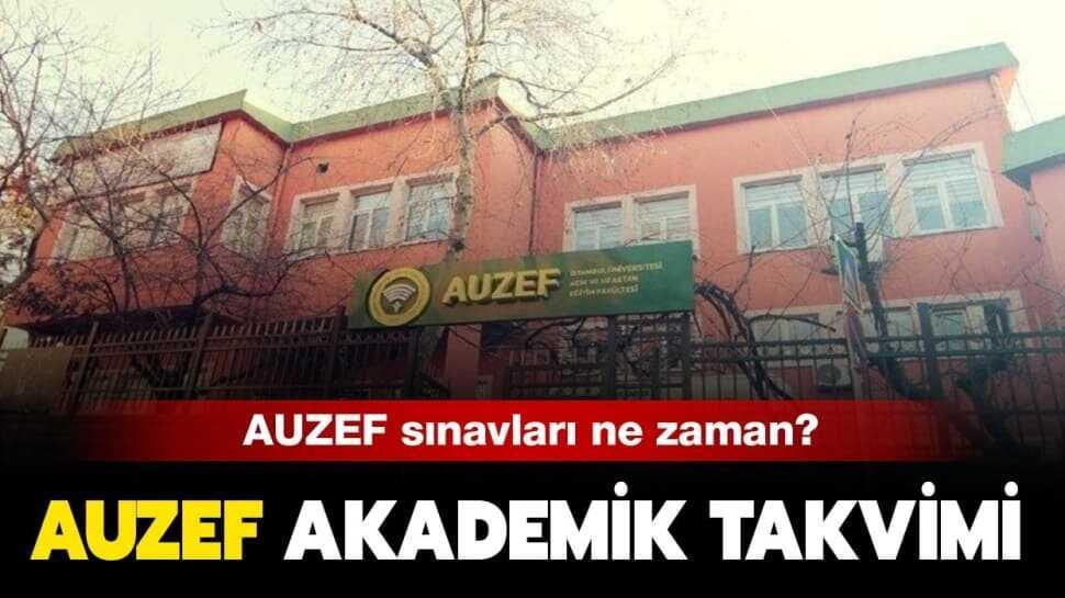 AUZEF bahar dönemi akademik takvimi yayınlandı! AUZEF sınavları 2020 ne zaman" İşte AUZEF sınav tarihleri...