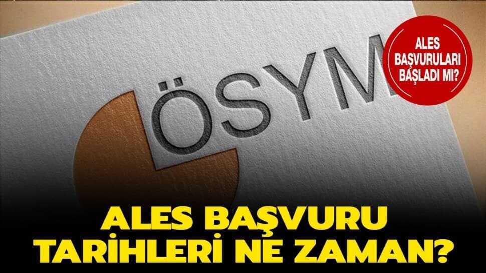 ALES başvuru işlemleri nasıl yapılır"