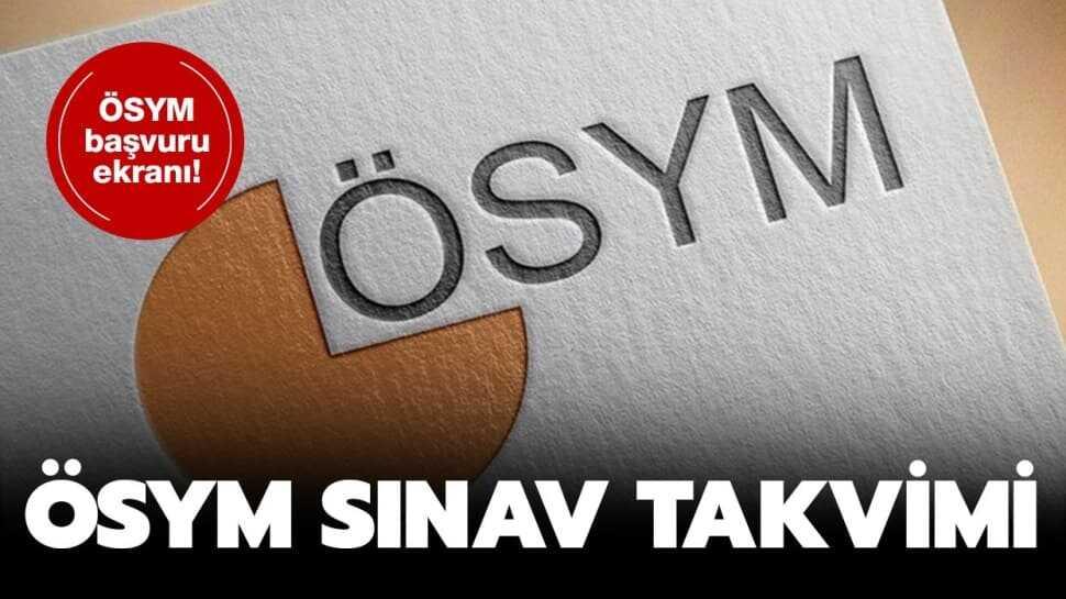 ÖSYM takvimi 2020: YKS, KPSS, DGS, ALES sınav ve başvuru tarihleri burada