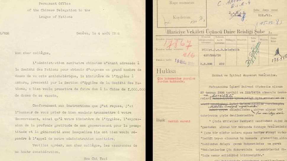 Diplomatik belgeler paylaşıldı: Türkiye'nin Çin'e taahhüt ettiği aşı yardımı arşivde