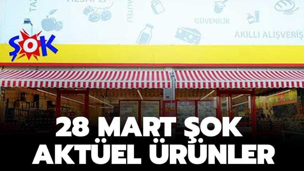 ŞOK 28 Mart 2020 Aktüel ürünler kataloğu yayınlandı! ŞOK'a bu hafta neler geliyor"