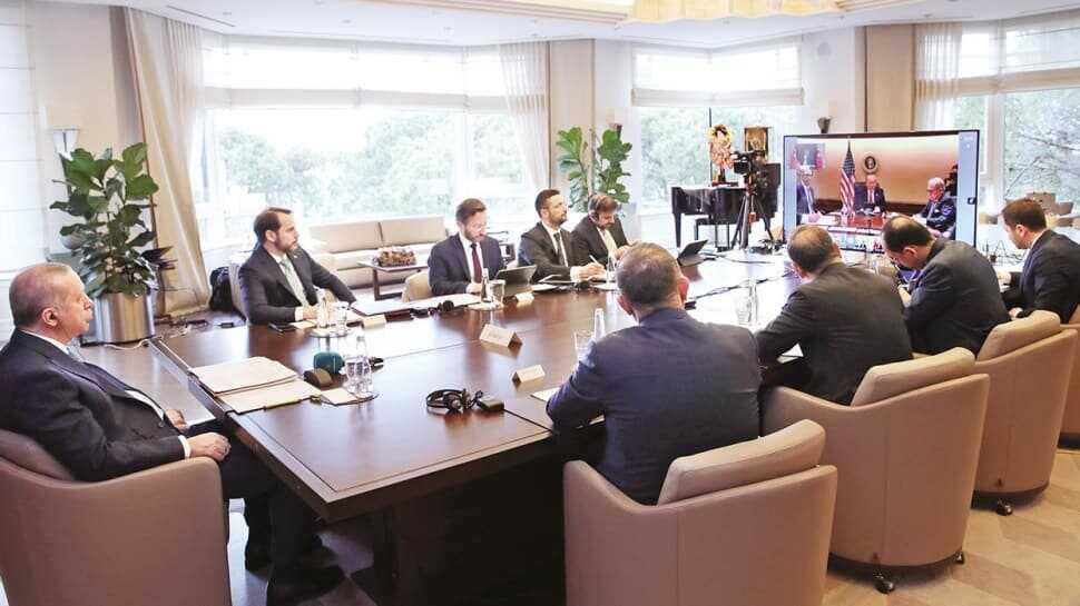 Başkan Erdoğan G20'ye Huber'den katıldı: Küresel güven için bir an önce harekete geçmeliyiz