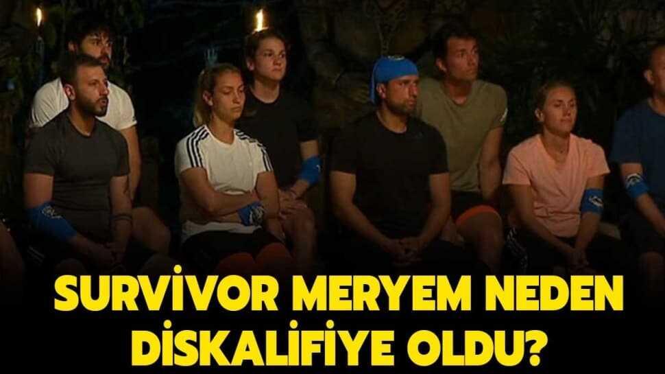 Survivor Meryem diskalifiye mi oldu, elendi mi" Survivor Meryem Kasap kimdir, kaç yaşında" Cevabı haberimizde...