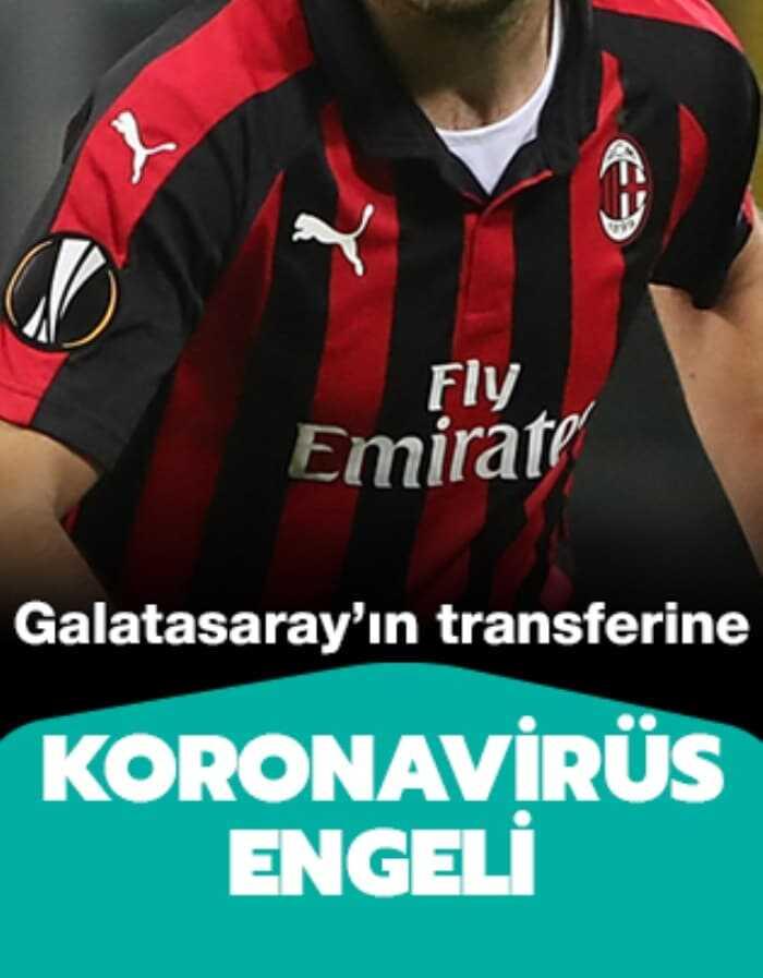 Bonaventura'nın Galatasaray'a transferine koronavirüs engeli
