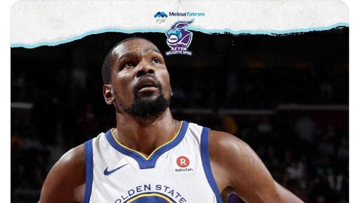 Afyon Belediyespor, Kevin Durant'i transfer etti!!!