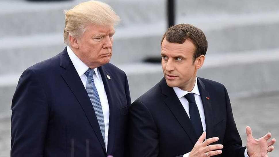 Trump ve Macron telefon görüşmesi gerçekleştirdi