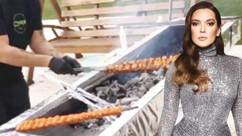 Demet Akalın yasağı kebapla deldi