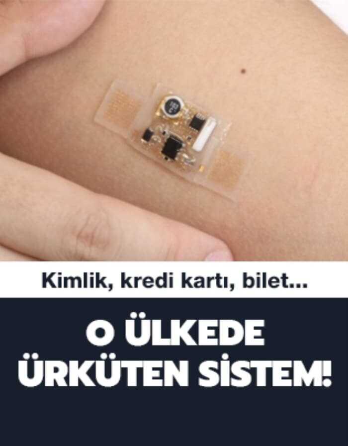 Kimlik, anahtar, kredi kart� yerine ge�iyor... 4 binden fazla insan kobay olmaya aday!