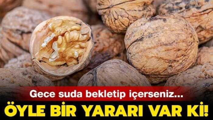 Cevizin suyu kendisinden de faydal� ��kt�