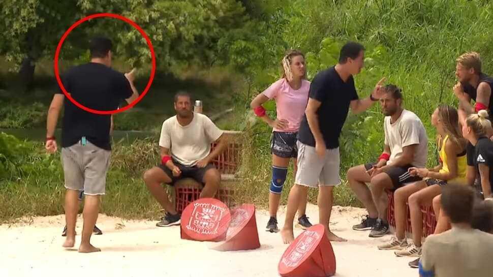 Acun Il�cal� yar��mac�lar�n �zerine y�r�d�! Survivor'da ya�anan gergin anlar haberde!