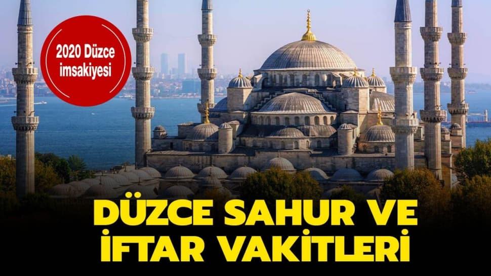 Düzce iftar sahur imsak vakitleri : Düzce sahur iftar ...