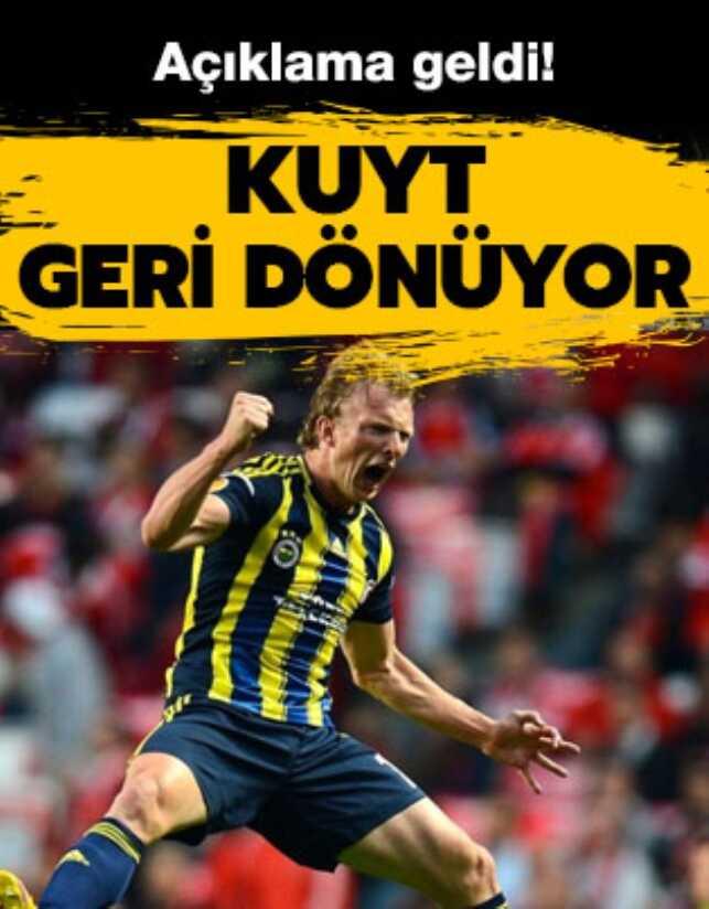 Fenerbah�e'de Kuyt s�rprizi