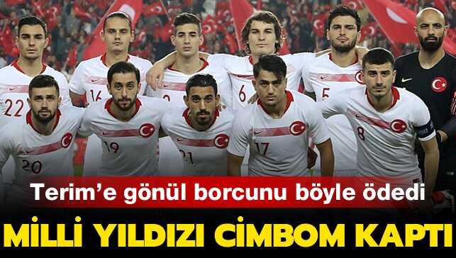 Milli y�ld�z� Galatasaray kapt�