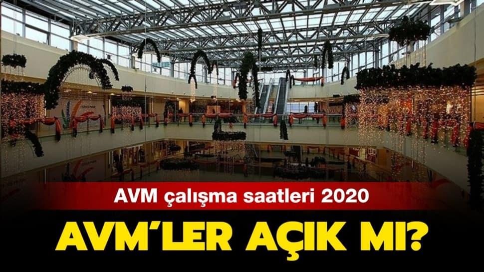 AVM'ler açık mı?