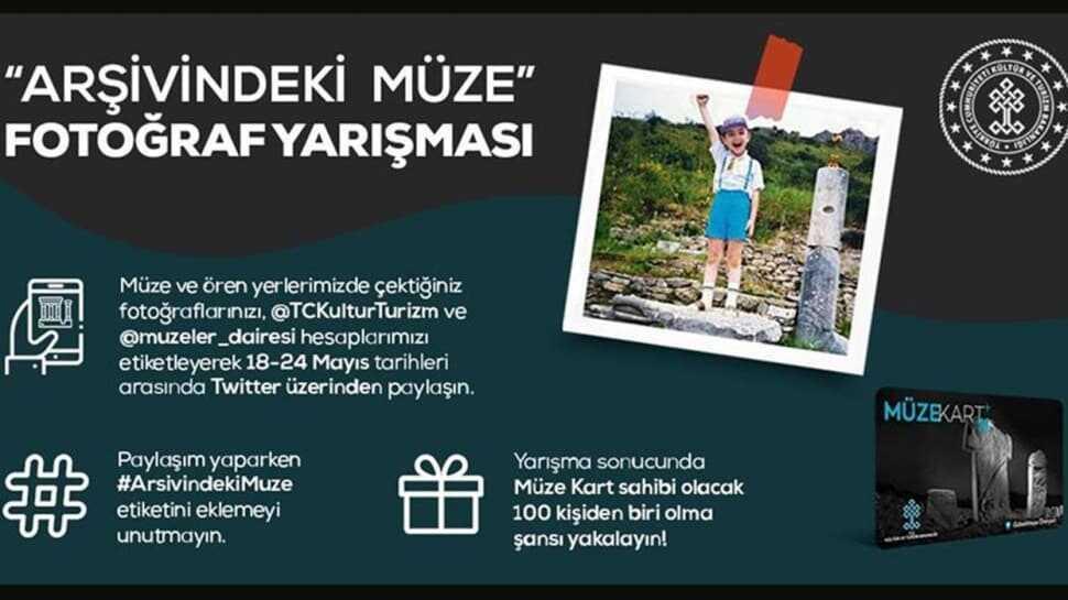 Kültür ve Turizm Bakanlığı 'Arşivindeki Müze Fotoğraf Yarışması'nı başlattı