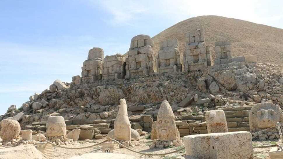UNESCO Dünya Miras Listesi'ndeki Nemrut Dağı'nda Kovid-19 sessizliği