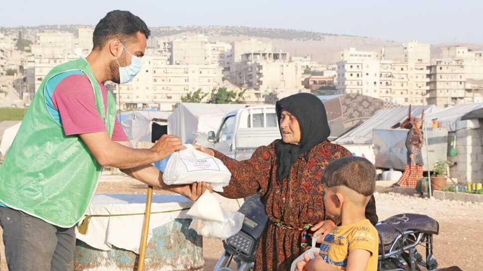 Afrin'de 20 bin kişilik iftar