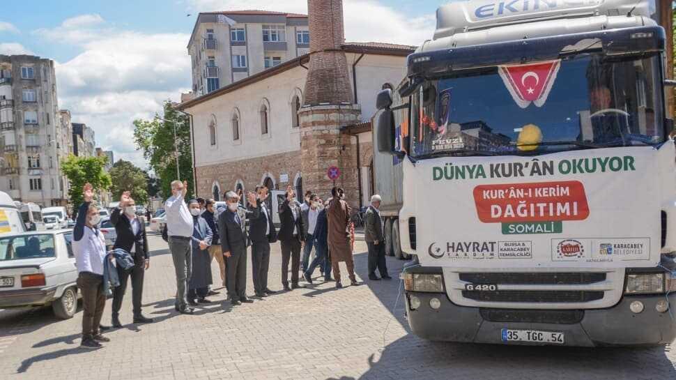 Bursa'dan Somalili Müslümanlara 30 bin Kur'an-ı Kerim gönderildi