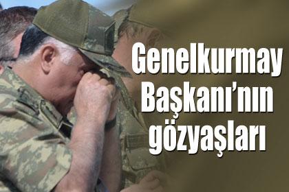 Şehitlerimize gözyaşlarıyla veda